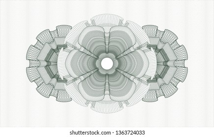 Green passport rosette