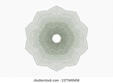 Green passport rosette