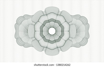 Green passport rosette