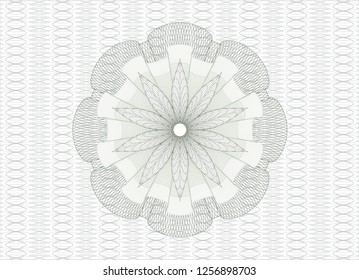 Green passport style rosette