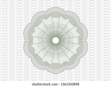 Green passport style rosette
