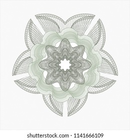 Green passport style rossete
