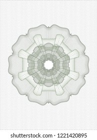 Green passport style rossete