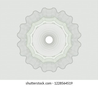 Green passport style rossete
