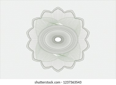 Green passport style rossete