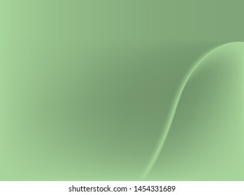 Green Pastel Abstract Gradient Background and Wallpaper, Vector EPS