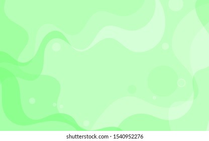 Green pastel geometric vector background. Abstract illustration wallpaper for template website, cover social media business advertising. minimal style. Valentines day concept.