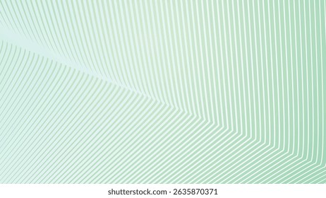 Gradiente pastel verde con rayas línea de fondo abstracto