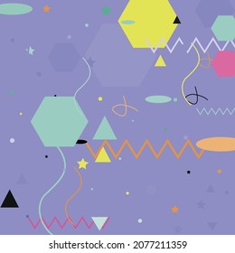 Green Pastel Shadows Modern Art Pattern. Black Blue Polygon Oval Vector Background. Pink Silver Chaos Orange Modern Simple Hipster Art. Lines Calm Zigzag Triangle Grey Geometrical Modern Design.