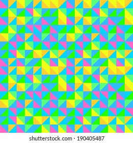 Green pastel triangles pattern