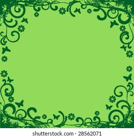 green pattern
