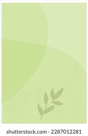 Grünes Muster abgenutzte tropische Blätter für Illustration und Hintergrund