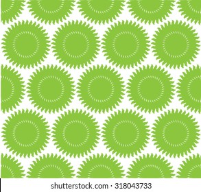 green pattern background