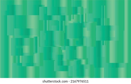 green pattern box vector, gradient background