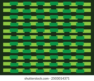 Green pattern combination color. Traditional pattern background

