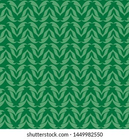 Green pattern floral vector tropical background, banners, Placards, Posters, Flyers. Trendy Ornament for fabric, wallpaper, packaging, wrapping, decorative print, and wall.