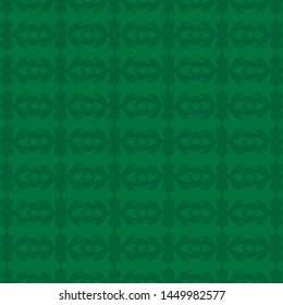 Green pattern floral vector tropical background, banners, Placards, Posters, Flyers. Trendy Ornament for fabric, wallpaper, packaging, wrapping, decorative print, and wall.