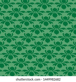 Green pattern floral vector tropical background, banners, Placards, Posters, Flyers. Trendy Ornament for fabric, wallpaper, packaging, wrapping, decorative print, and wall.