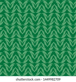 Green pattern floral vector tropical background, banners, Placards, Posters, Flyers. Trendy Ornament for fabric, wallpaper, packaging, wrapping, decorative print, and wall.