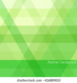 Green pattern. Kelly green background. Abstract background with kelly green diagonal and horizontal stripes. Simple vector graphic pattern
