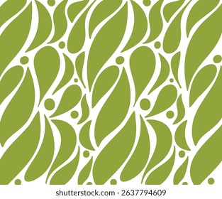 Green pattern leaves for printing on fabric summer theme, pattern for printing, wallpaper, fabric, web design