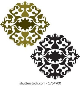Green Pattern motif
