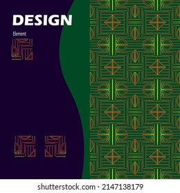 green pattern motifs for sheaths, prayer mats, and carpets