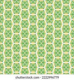 Green pattern vector beatiful abstract decorative