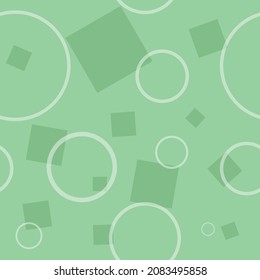 Green Pattern. Vector illustration green seamless pattern or background or wallpaper.