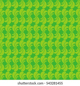 green patterned background. vector background. vintage background.