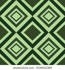 Green patterns, seamless pattern, cloth background. 