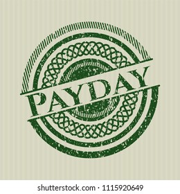 Green Payday distress rubber texture