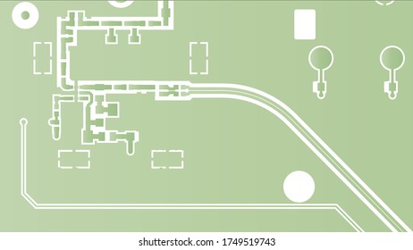 Green pcb motherboard abstract texture background pattern backdrop