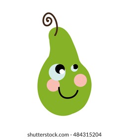 green pear fruit