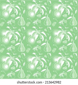 green pear pattern