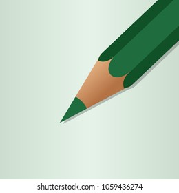 Green Pencil Background