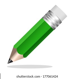 Green pencil icon