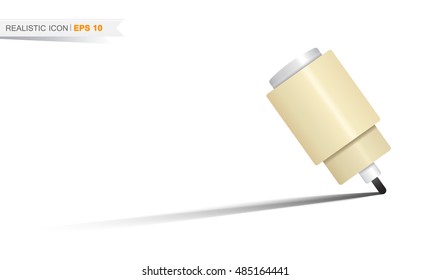 Green pencil icon