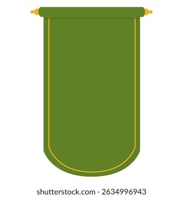 Green Pennant Flag For Promotion