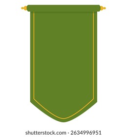 Green Pennant Flag For Promotion