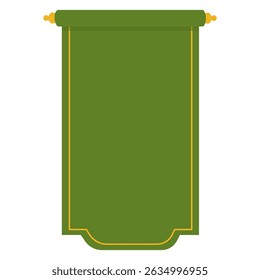 Green Pennant Flag For Promotion