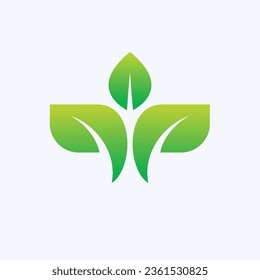 green people healty logodesign modern