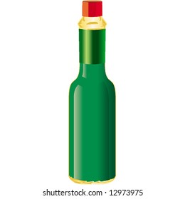 green pepper bottle