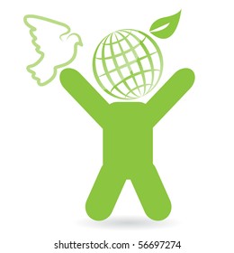 green person