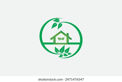 Green pharmacy logo illustration. Pro Vector