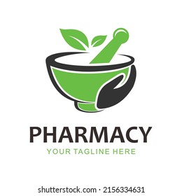 Green Pharmacy Logo Vector Template Stock Vector (Royalty Free ...