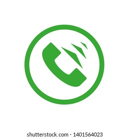 Green phone icon  - Phone call button