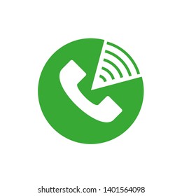 Green phone icon  - Phone call button