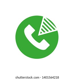 Green phone icon  - Phone call button