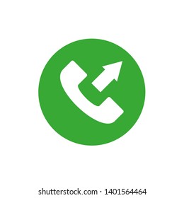 Green phone icon  - Phone call button